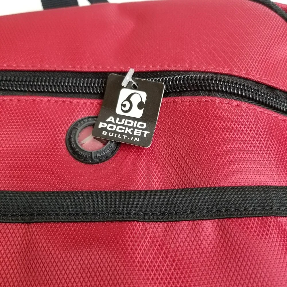 Leinenkugels OGIO Backpack NEW Red Black Brewery Logo Audio Laptop Travel Bag